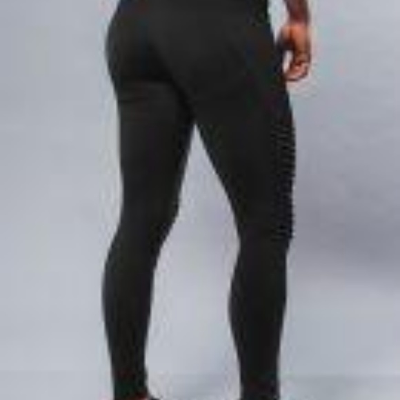 VULL SPORT - GRAVITY MOTO LEGGINGS (Black) - Picture 4 of 4